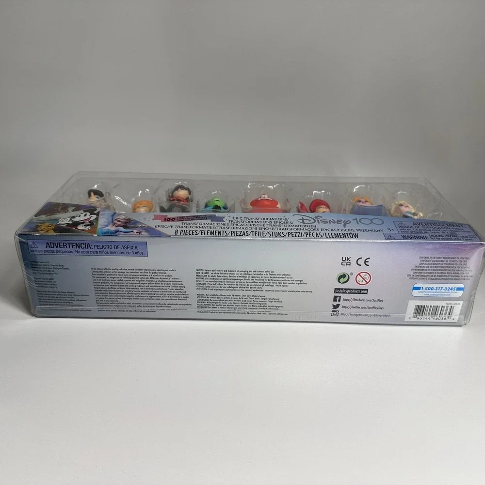 Disney 100 Years Of Celebration Collection Pixar EPIC TRANSFORMATIONS Sealed Box